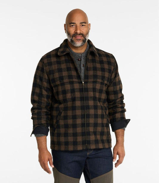 Men's Maine Guide Zip-Front Jac-Shirt, Plaid - US 2984