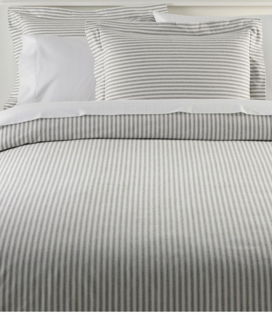 Ultrasoft Comfort Flannel Comforter Cover Collection, Stripe - US 1162