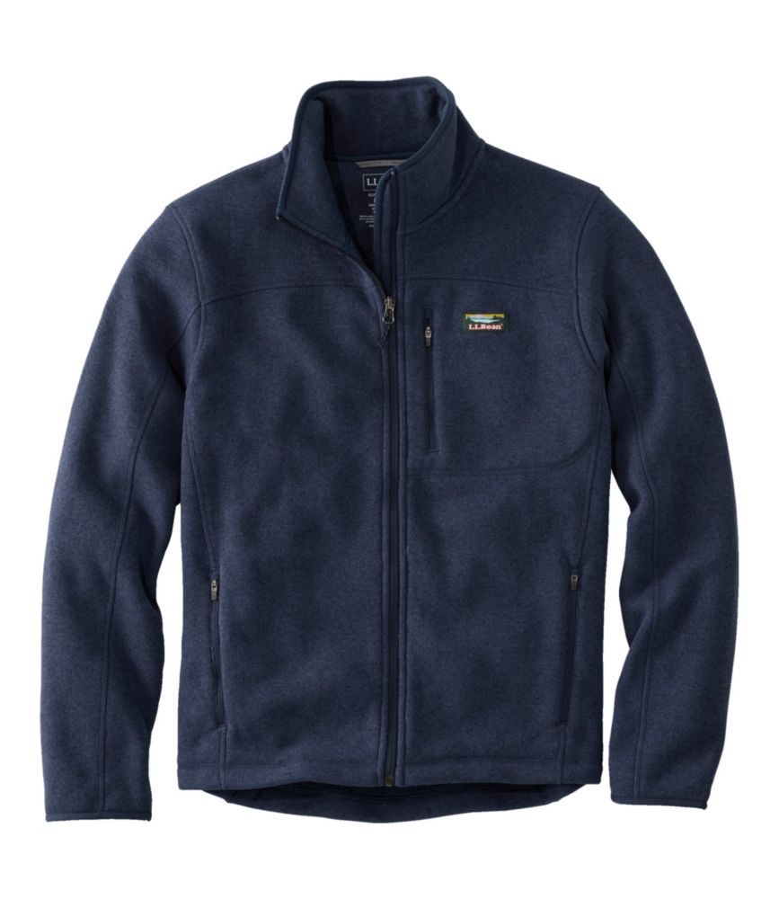 Men's L.L.Bean Sweater Fleece Full-Zip Jacket - US 4731
