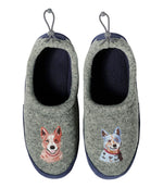 Kids' Sweater Fleece Slippers, Motif - US 5182
