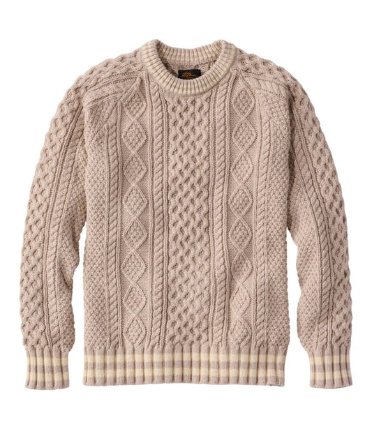 Men's Signature Cotton Fisherman Sweater - US 3508