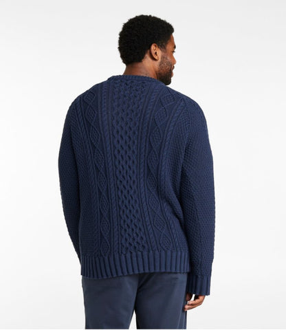 Men's Signature Cotton Fisherman Sweater - US 2875