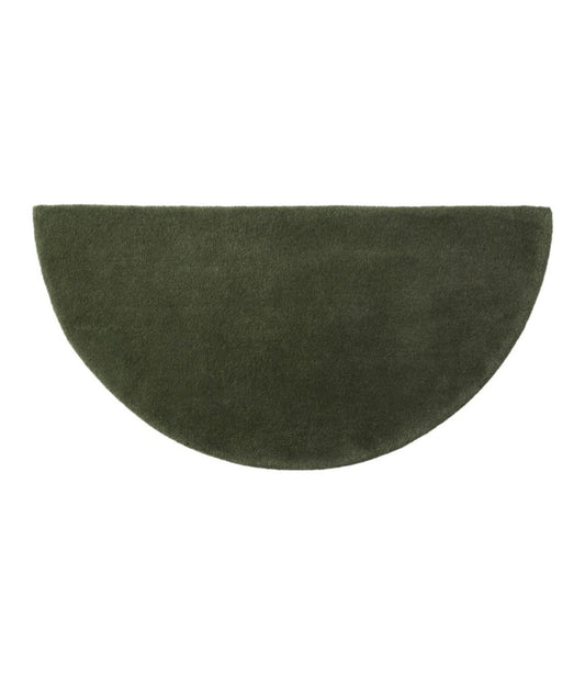Wool Hearth Rug, Crescent - US 2031