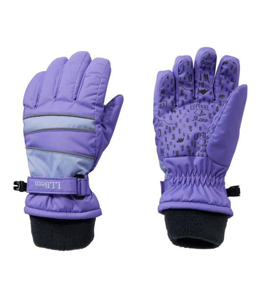 Kids' Wintry Mix Waterproof Gloves - US 7244