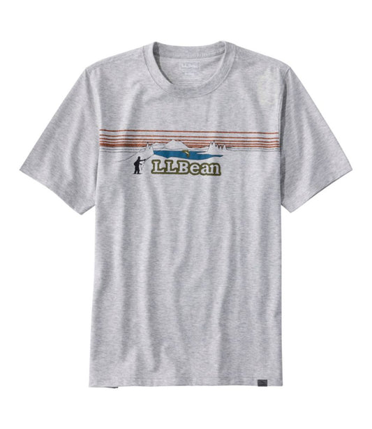 Men's Technical Fishing Graphic Tees, Short-Sleeve - US 2598
