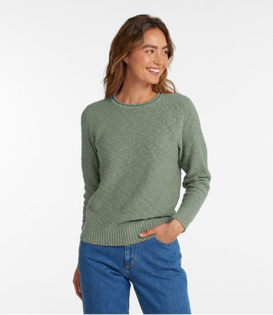 Women's Midweight Cotton Slub Rollneck Pullover - US 6825