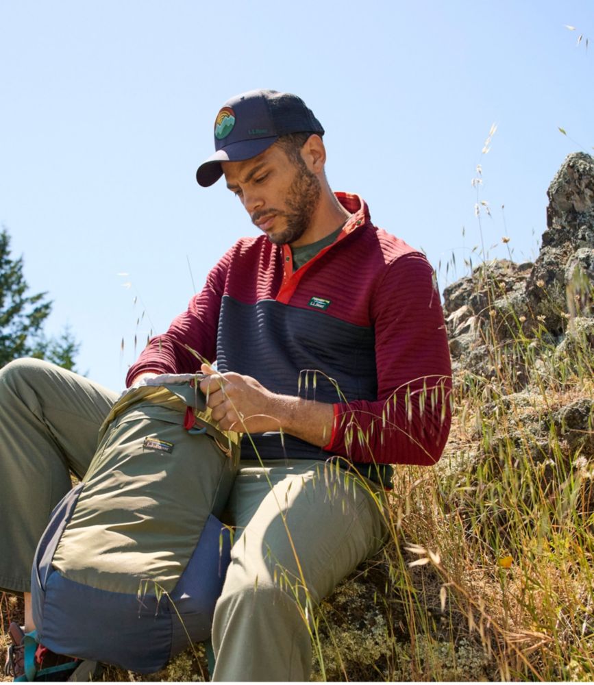Men's Airlight Knit Pullover, Colorblock - US 1902