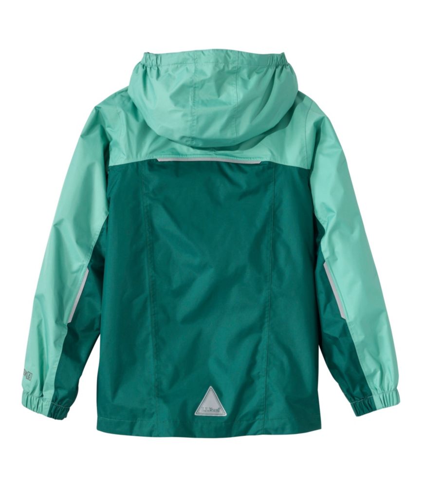Kids' Trail Model Rain Jacket, Colorblock - US 6867