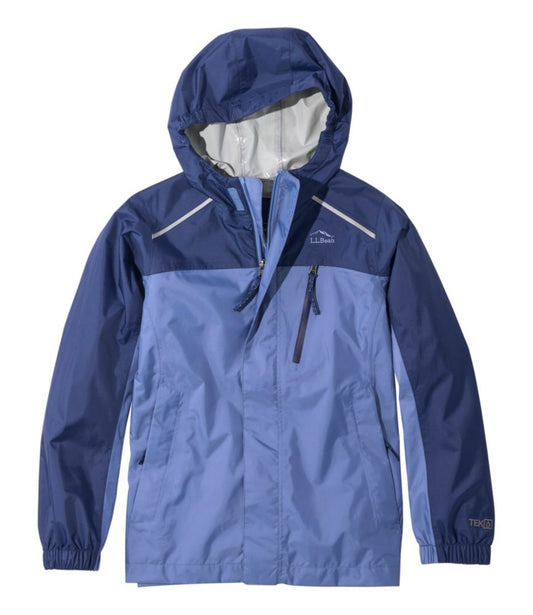 Kids' Trail Model Rain Jacket, Colorblock - US 6136