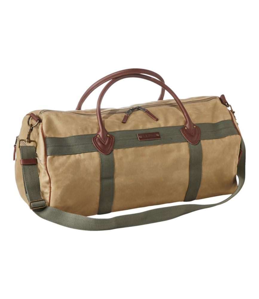 Waxed Canvas Duffle, Medium - US 6517