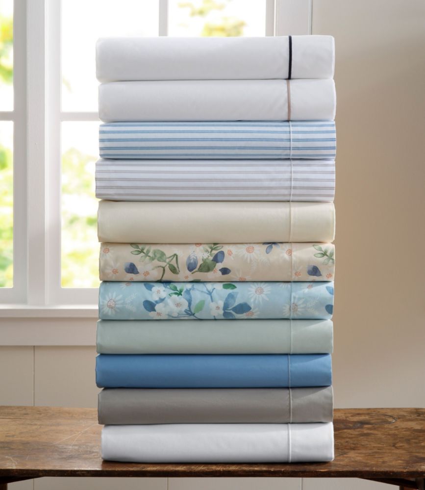 Premium Egyptian Percale Sheet Collection, Stripe - US 3413