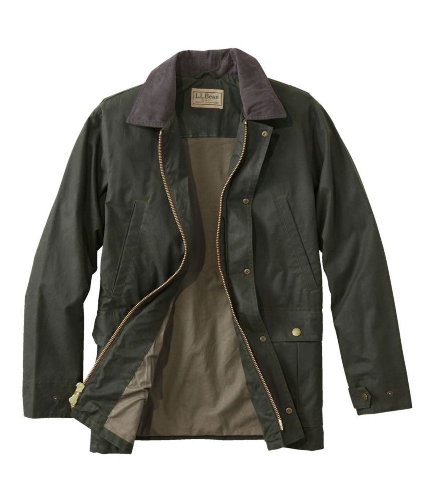 Men's Double L Waxed-Cotton Upland Coat - US 5786