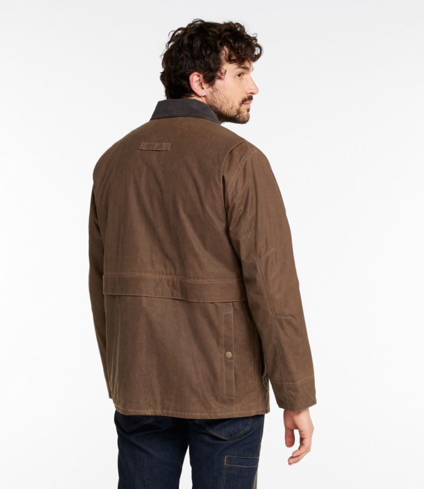 Men's Double L Waxed-Cotton Upland Coat - US 9076