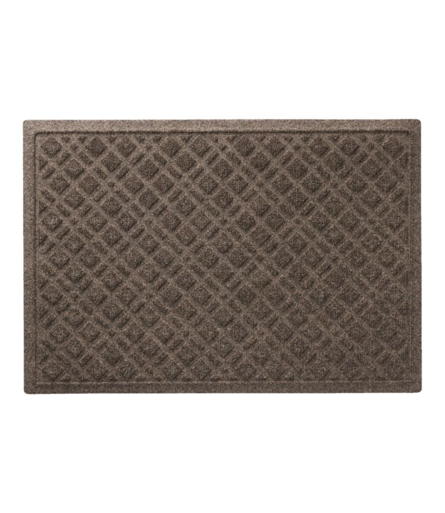Heavyweight Recycled Waterhog Doormat, Plaid - US 4398