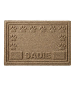 Recycled Waterhog Dog Placemat, Personalized - US 6369