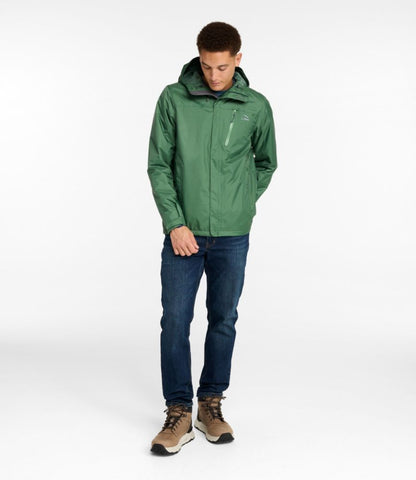 Men's Trail Model Rain Jacket, Fleece-Lined - US 5084