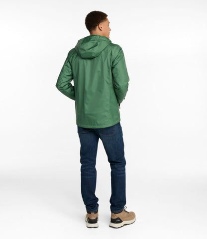Men's Trail Model Rain Jacket, Fleece-Lined - US 5084