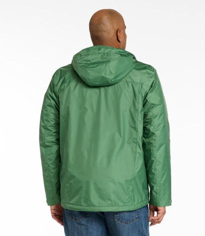 Men's Trail Model Rain Jacket, Fleece-Lined - US 5084