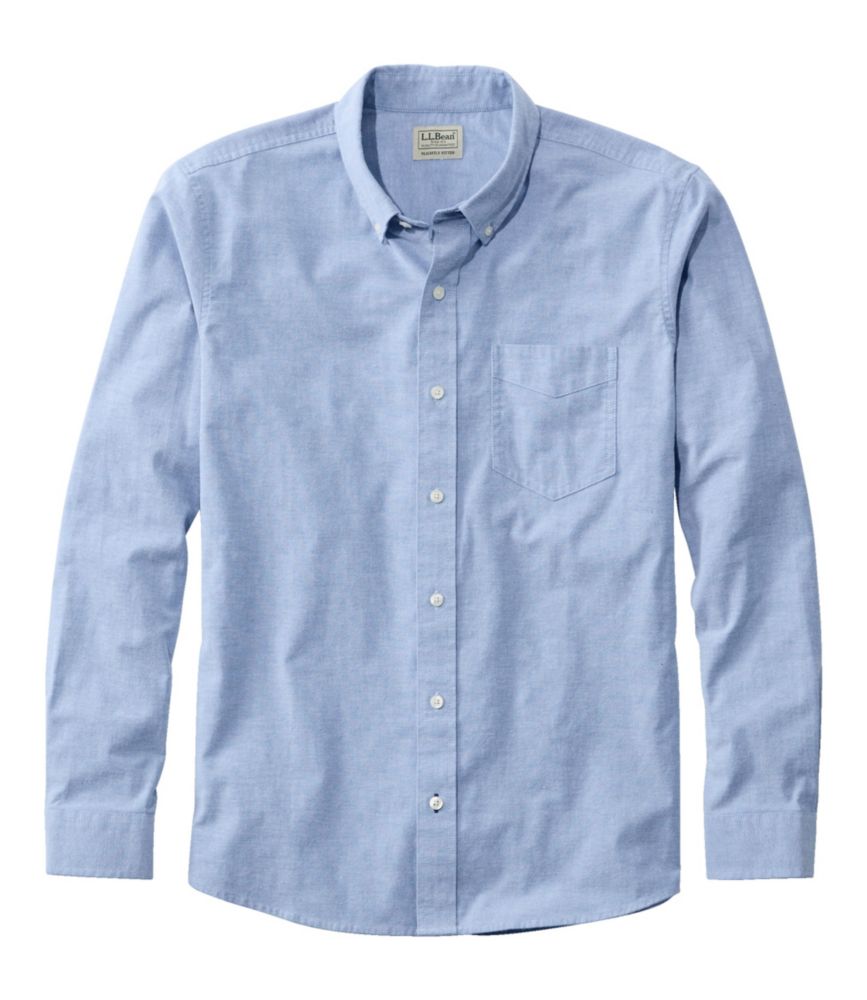 Men's Comfort Stretch® Oxford Shirt, Slightly Fitted Untucked Fit - US 6483