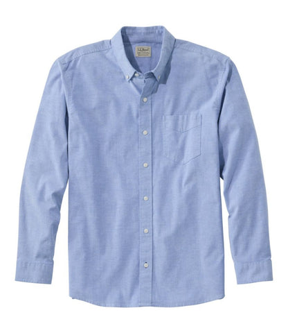 Men's Comfort Stretch® Oxford Shirt, Traditional Untucked Fit - US 7225
