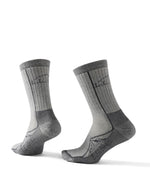 Adults' Cresta Wool Midweight Hiking Socks, Crew - US 8233