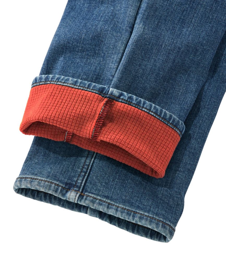 Men's BeanFlex® Jeans, Standard Athletic Fit, Fleece-Lined - US 8499