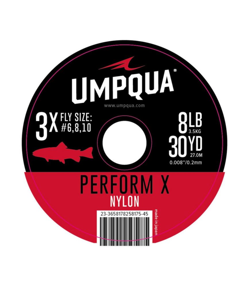 Umpqua Perform X Trout Nylon Tippet 30 Yards - US 0665