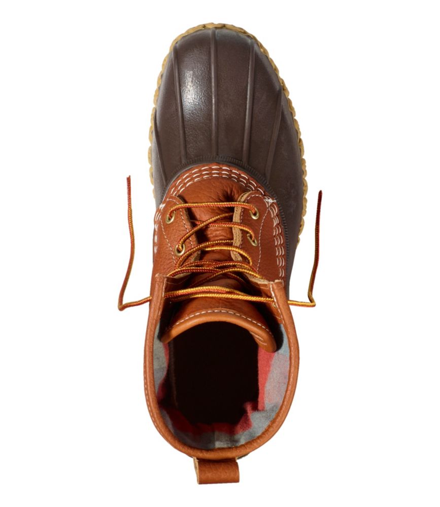 Men's Bean Boots 8", Flannel-Lined Insulated - US 4148
