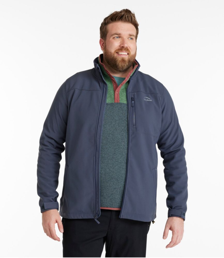 Men's Bean's Windproof Softshell Jacket - US 3860