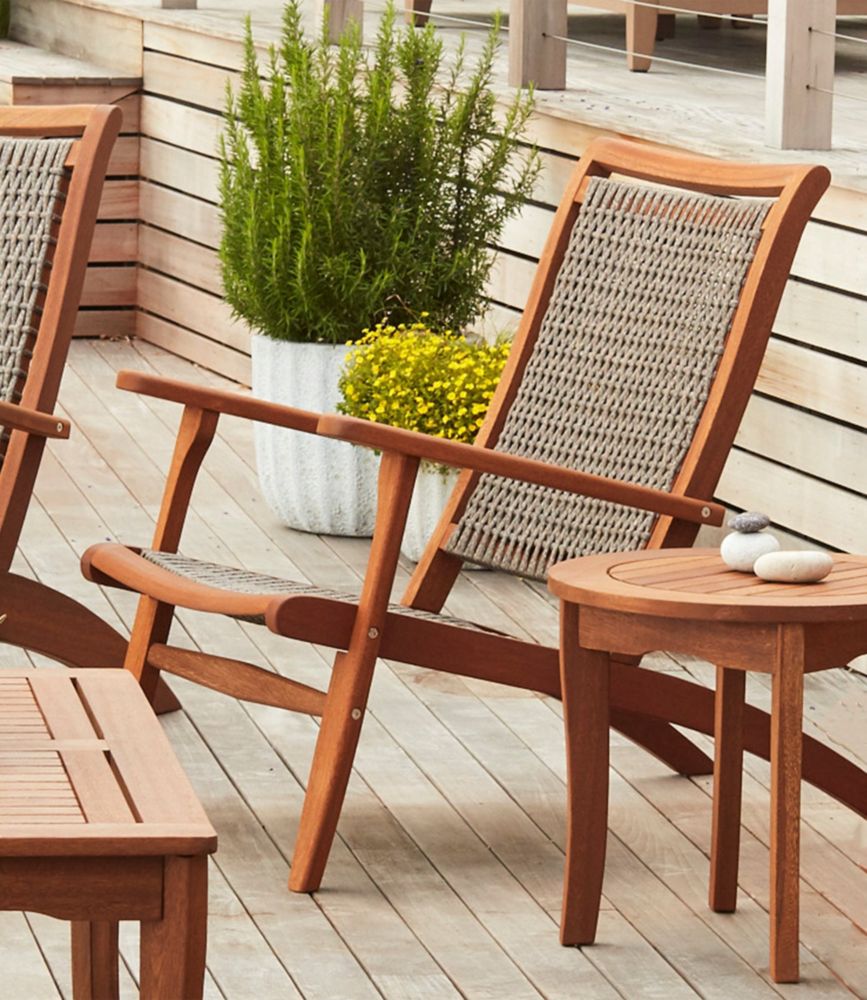 Wicker Eucalyptus Chair - US 5882