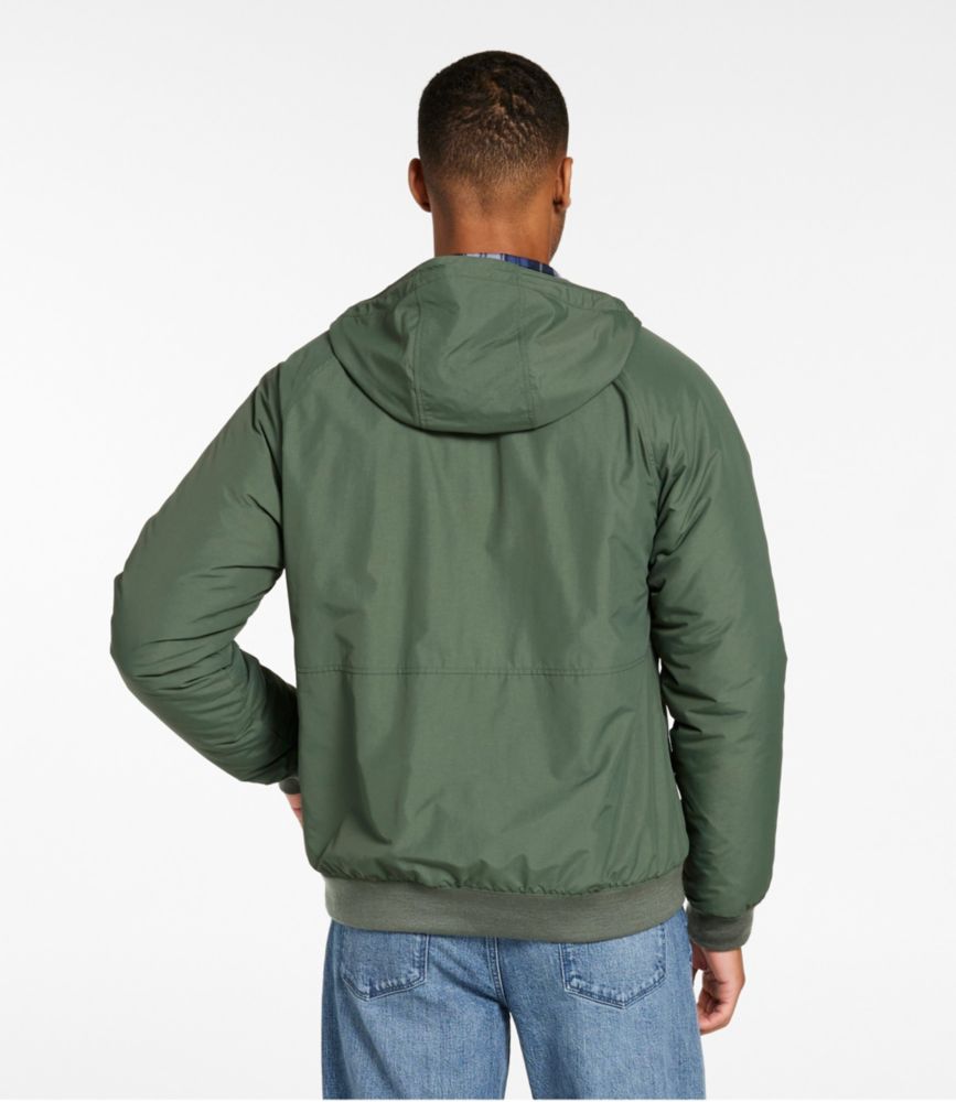 Men's Insulated 3-Season Bomber Hooded Jacket - US 0569