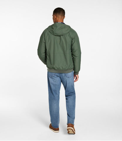 Men's Insulated 3-Season Bomber Hooded Jacket - US 0569