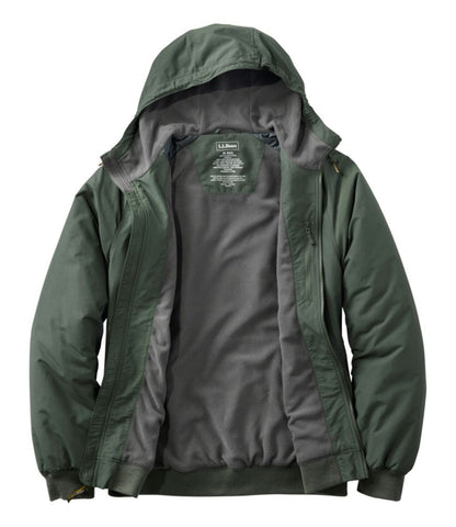 Men's Insulated 3-Season Bomber Hooded Jacket - US 0569