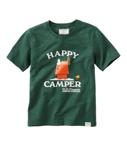 Kids' L.L.Bean x Peanuts Short-Sleeve Tee - US 1528