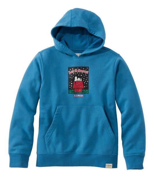 Kids' L.L.Bean x Peanuts Sweatshirt Hoodie - US 2691