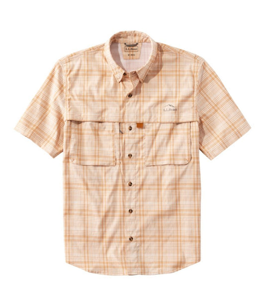 Men's Tropicwear Shirt, Plaid Short-Sleeve - US 5890