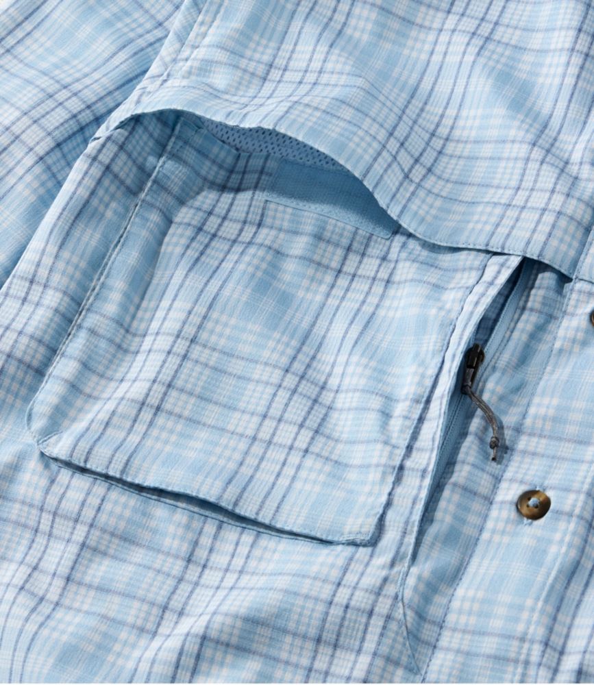 Men's Tropicwear Shirt, Plaid Long-Sleeve - US 0738