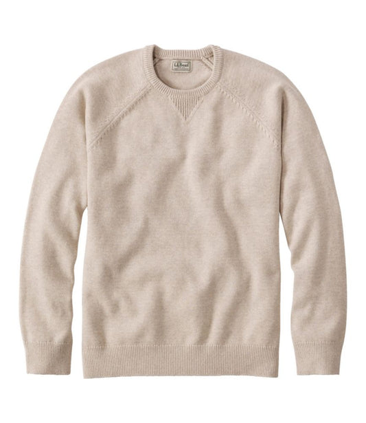 Men's Wicked Soft Cotton/Cashmere Sweater, Crewneck - US 0439