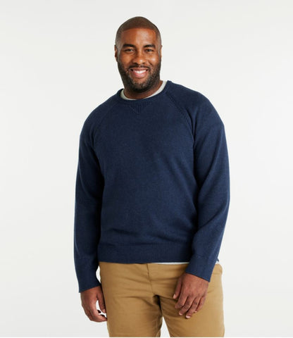 Men's Wicked Soft Cotton/Cashmere Sweater, Crewneck - US 7796