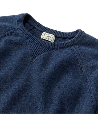 Men's Wicked Soft Cotton/Cashmere Sweater, Crewneck - US 7796
