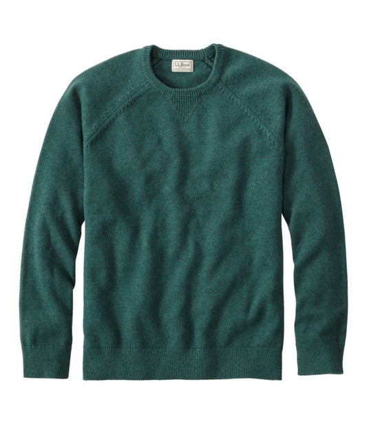 Men's Wicked Soft Cotton/Cashmere Sweater, Crewneck - US 8058