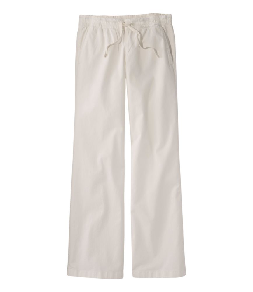 Lakewashed Pull-on Chinos, Mid-Rise Wide-Leg - US 6524