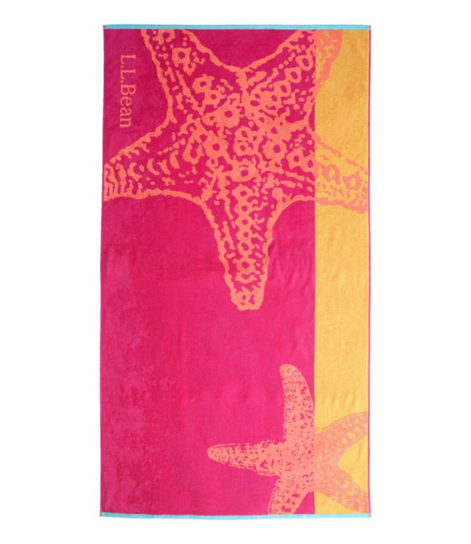 Seaside Beach Towel, Starfish - US 7708