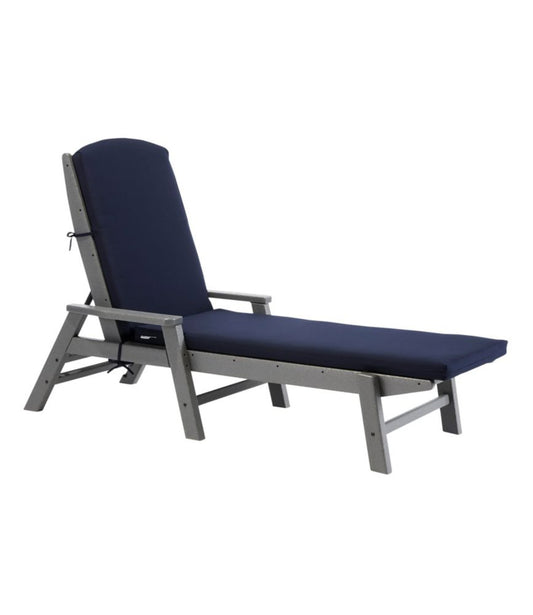 All-Weather Chaise Lounger Textured Cushion - US 3126