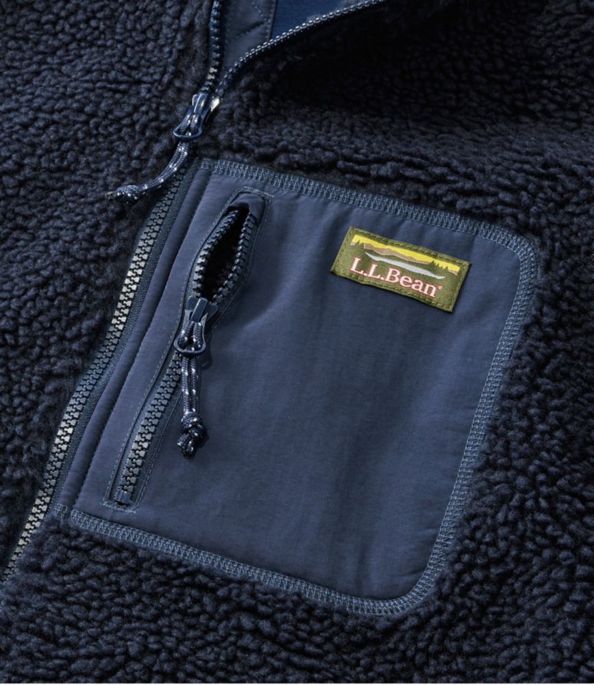 Men's Bean's Sherpa Fleece Jacket - US 3592