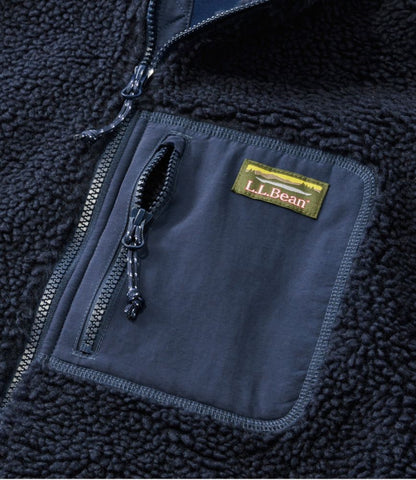 Men's Bean's Sherpa Fleece Jacket - US 3592