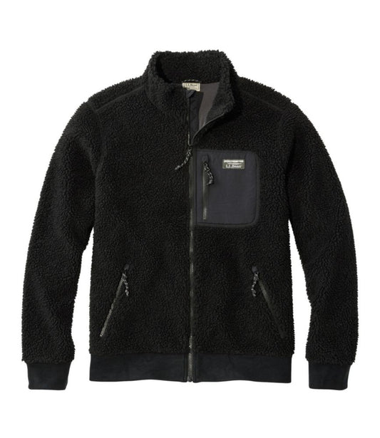 Men's Bean's Sherpa Fleece Jacket - US 6212