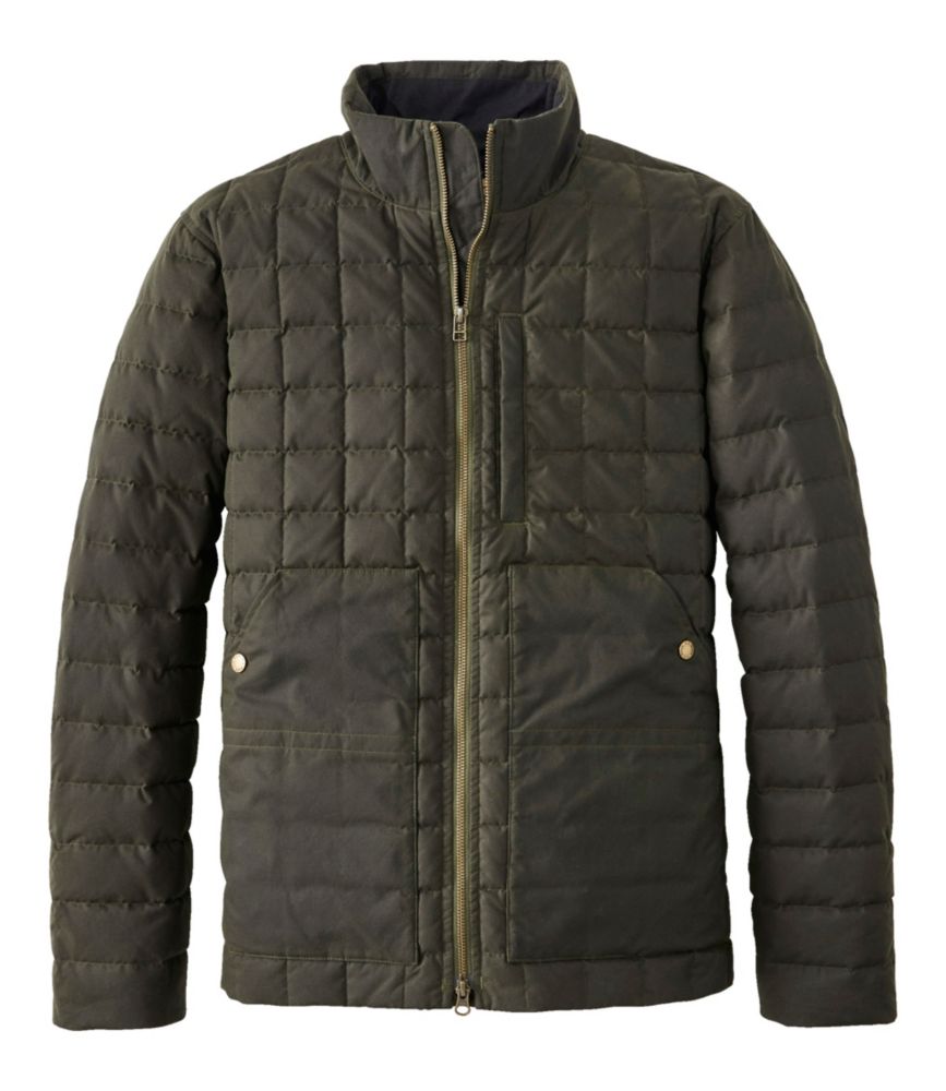 Men's L.L.Bean Upcountry Waxed Cotton Down Sweater - US 3441
