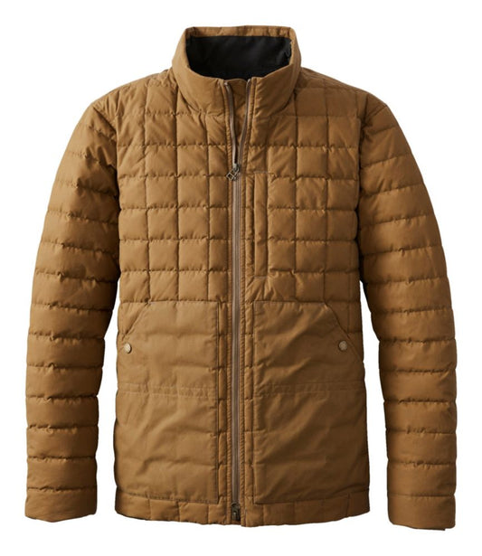 Men's L.L.Bean Upcountry Waxed Cotton Down Sweater - US 6485