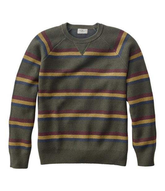 Men's Wicked Soft Cotton/Cashmere Sweater, Crewneck, Pattern - US 2837